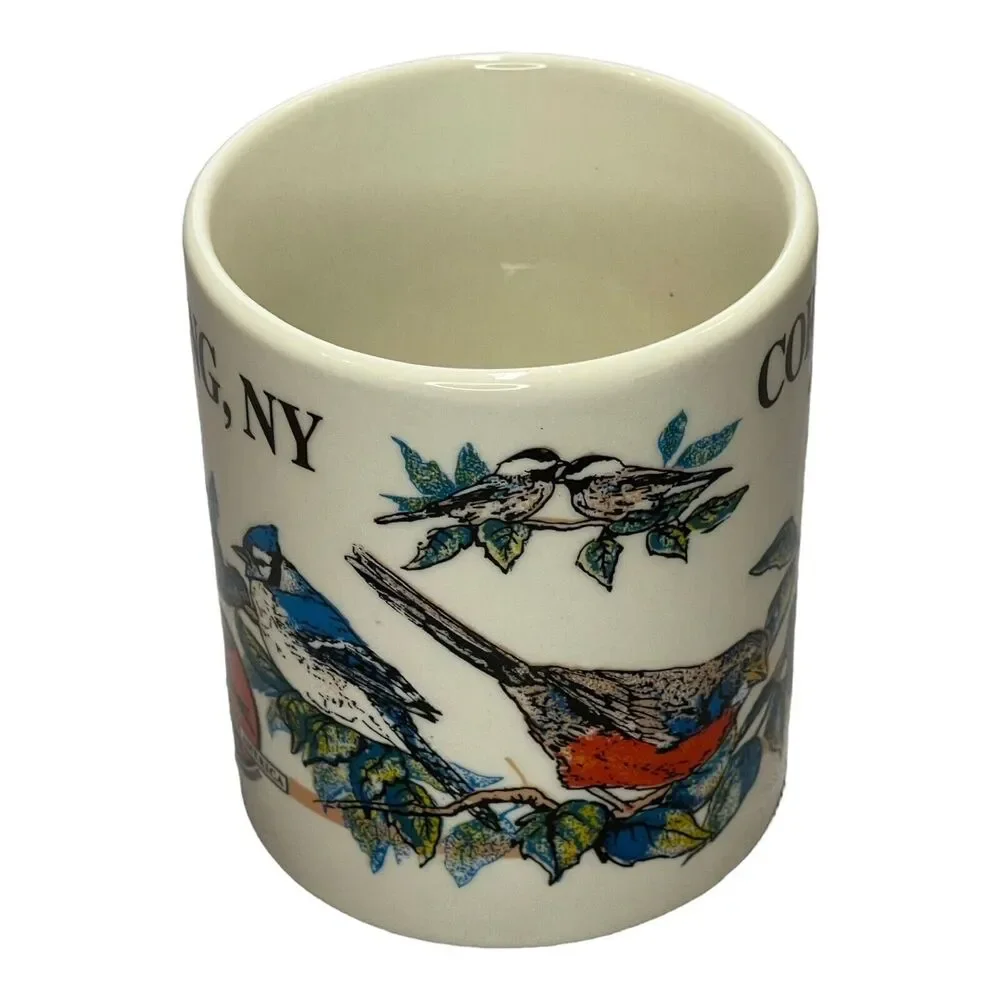 Corning, NY Birds Mug Coffee Cup State Mug - Picture 2 of 6